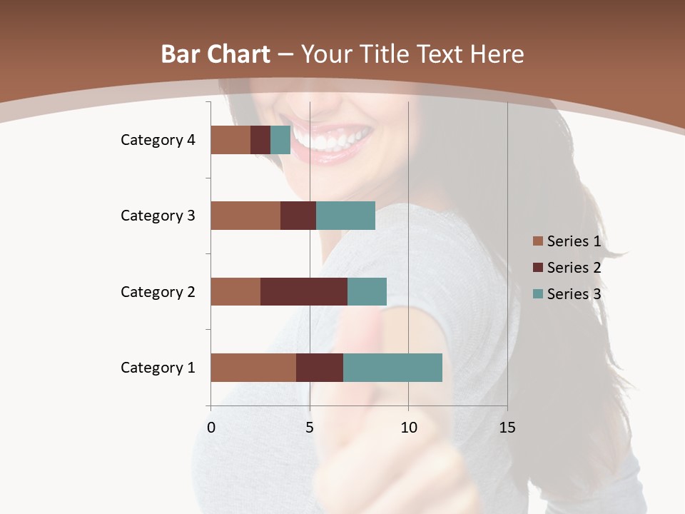 Closeup Winner People PowerPoint Template