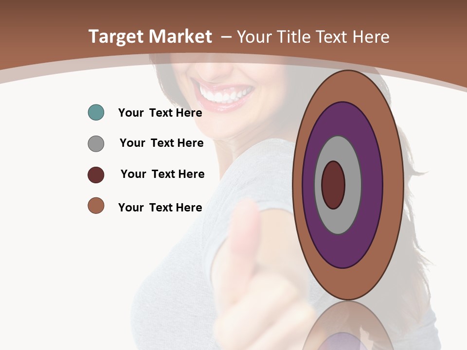 Closeup Winner People PowerPoint Template