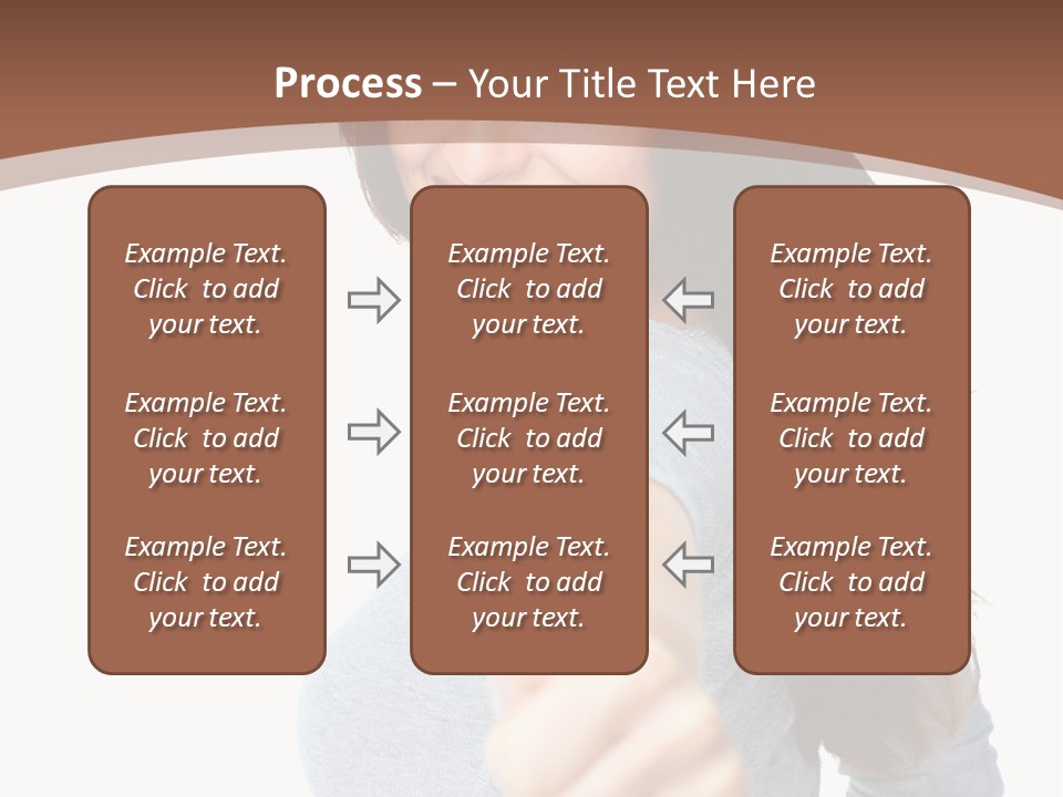 Closeup Winner People PowerPoint Template