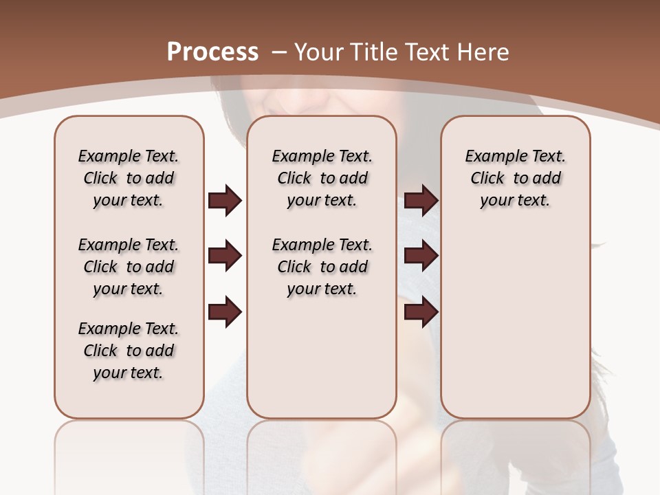 Closeup Winner People PowerPoint Template