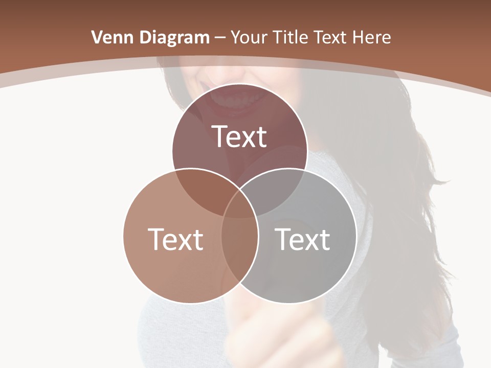 Closeup Winner People PowerPoint Template