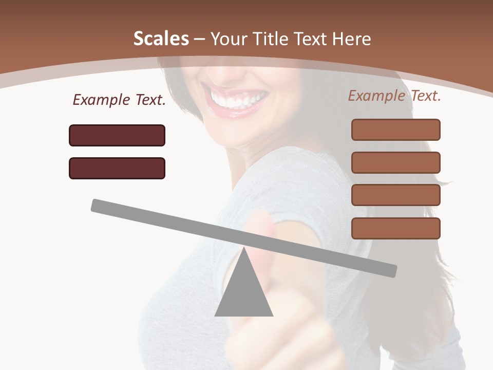 Closeup Winner People PowerPoint Template