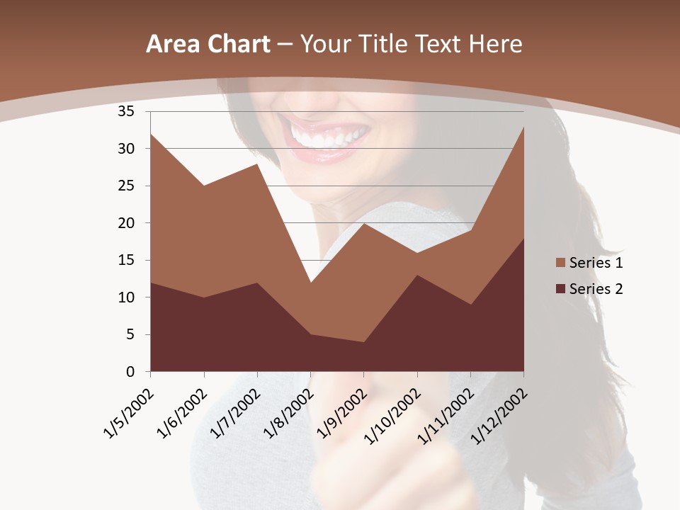 Closeup Winner People PowerPoint Template