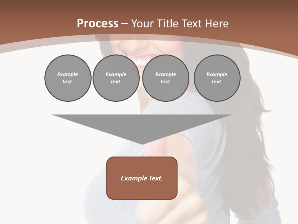 Closeup Winner People PowerPoint Template