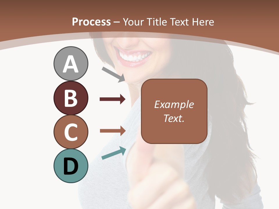 Closeup Winner People PowerPoint Template