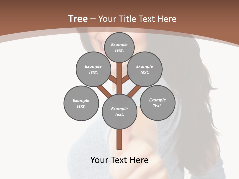 Closeup Winner People PowerPoint Template