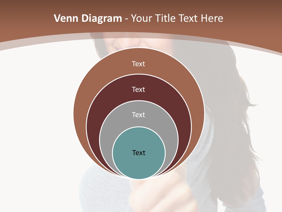 Closeup Winner People PowerPoint Template