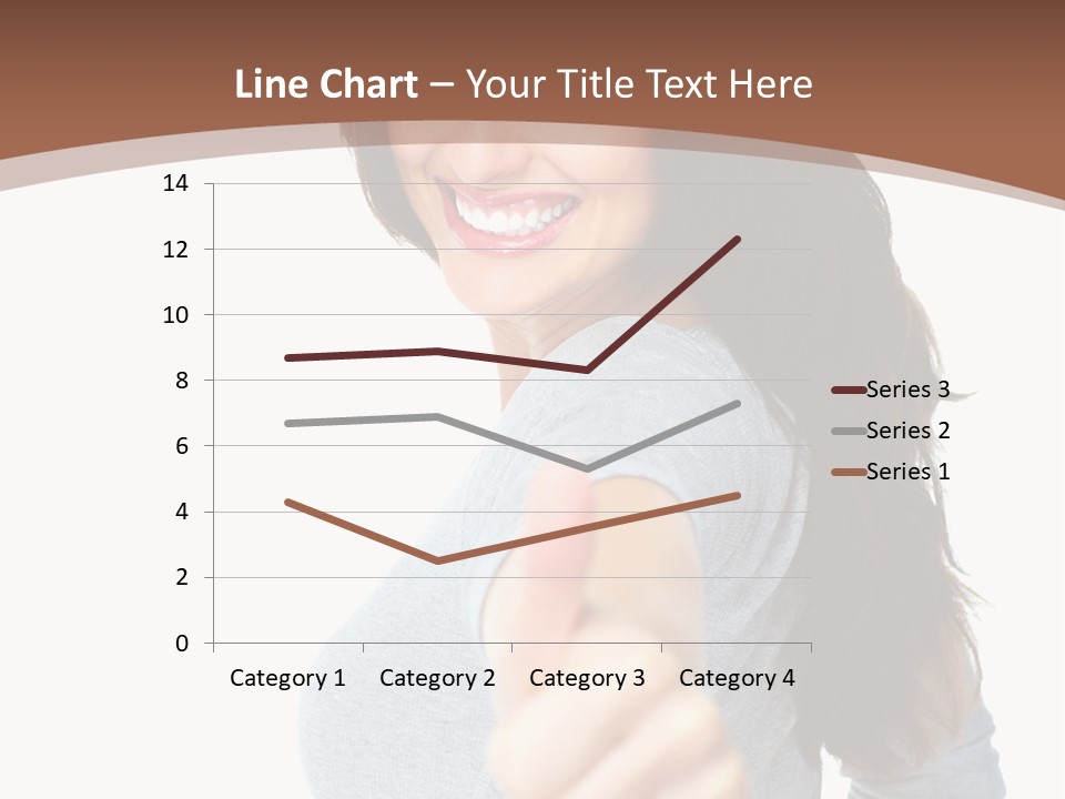Closeup Winner People PowerPoint Template