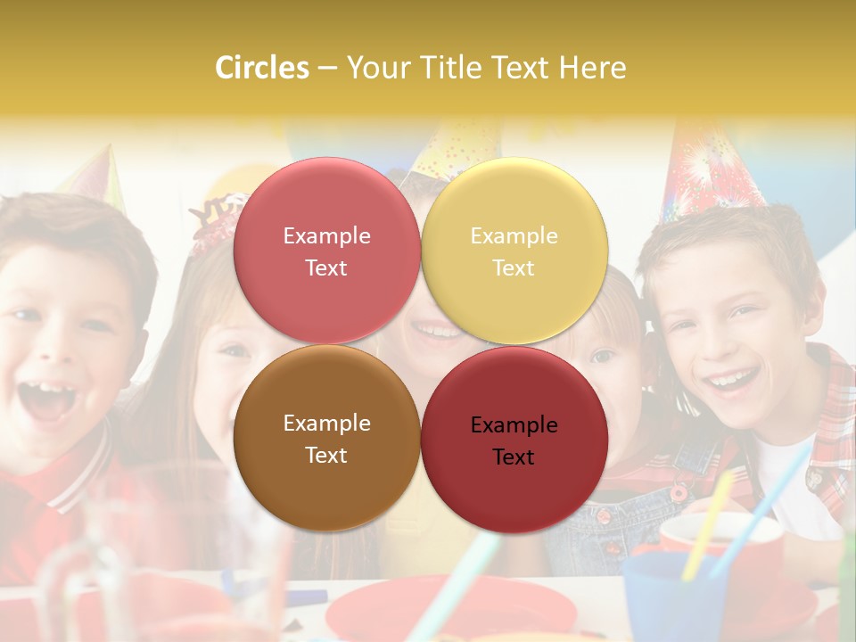 Child People Offspring PowerPoint Template