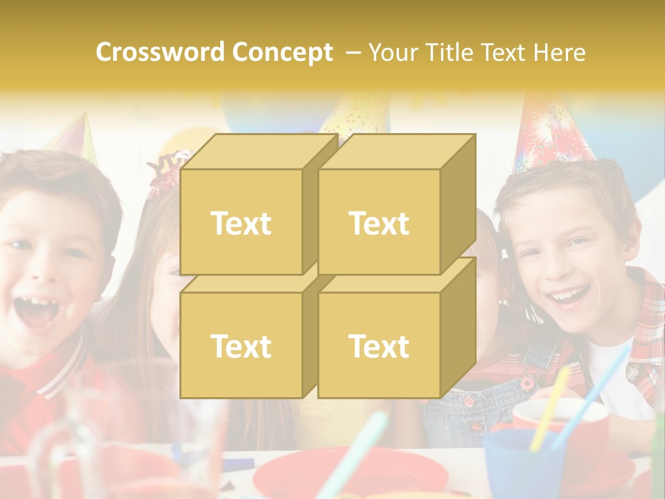 Child People Offspring PowerPoint Template