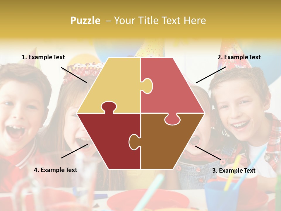 Child People Offspring PowerPoint Template