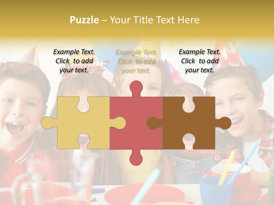 Child People Offspring PowerPoint Template