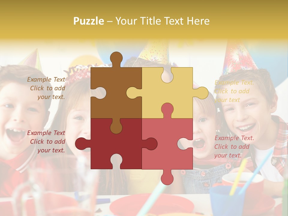 Child People Offspring PowerPoint Template