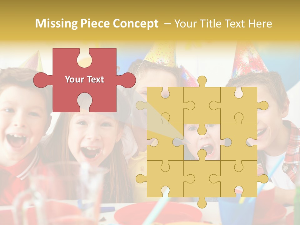 Child People Offspring PowerPoint Template