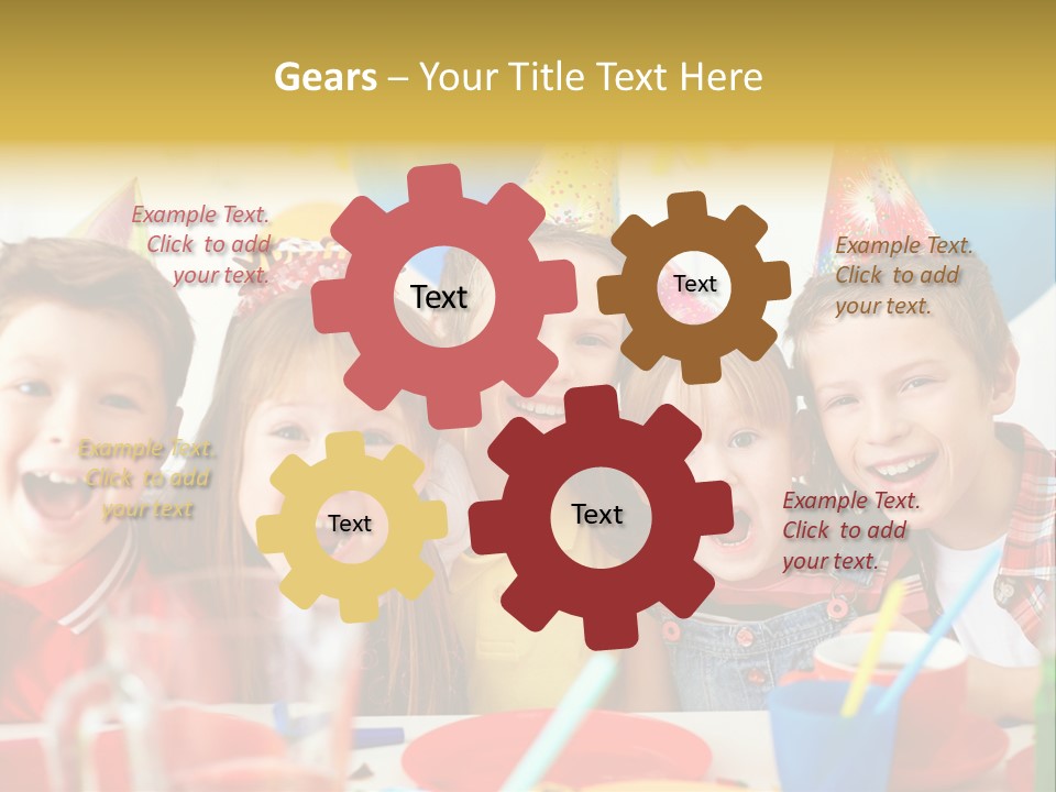 Child People Offspring PowerPoint Template