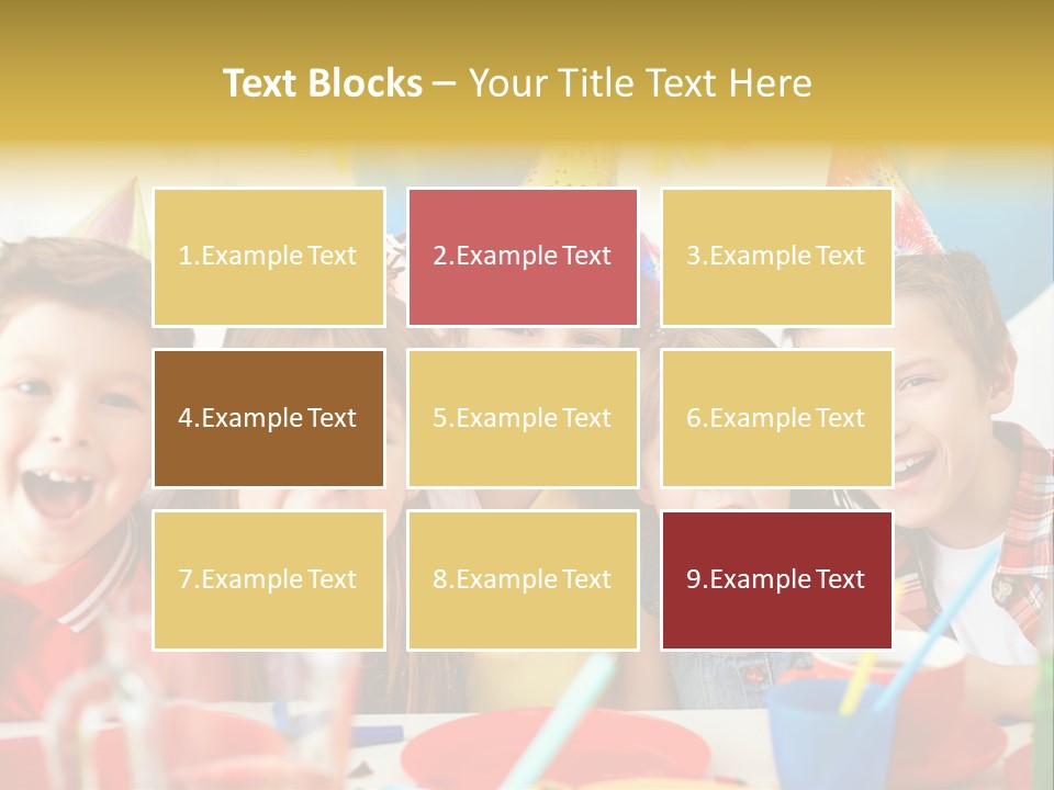 Child People Offspring PowerPoint Template