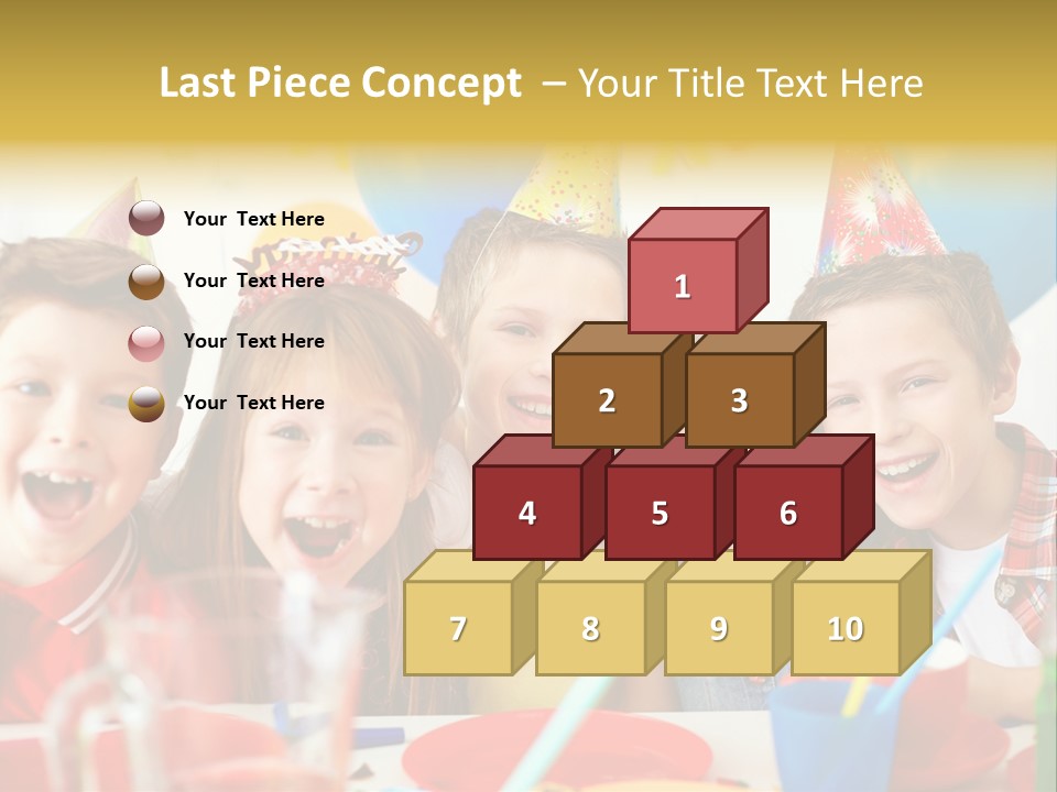 Child People Offspring PowerPoint Template