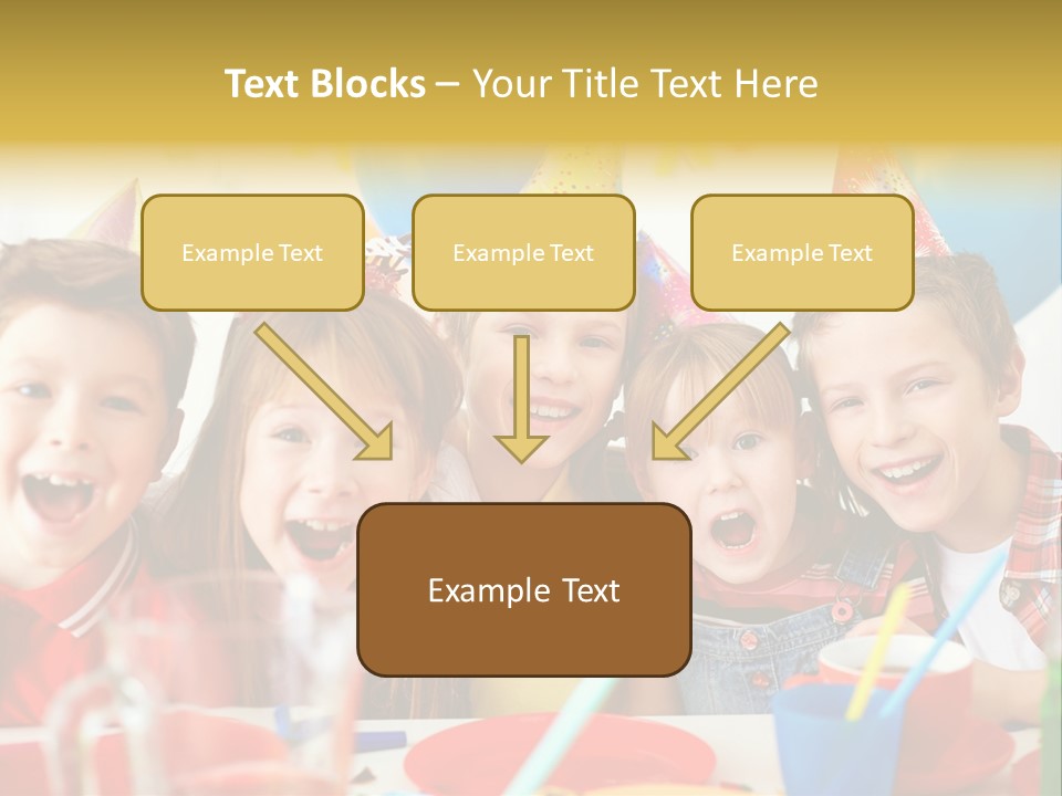Child People Offspring PowerPoint Template