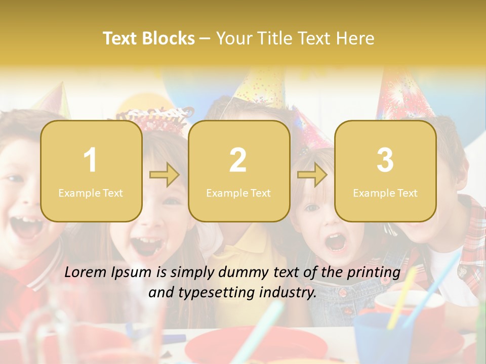 Child People Offspring PowerPoint Template