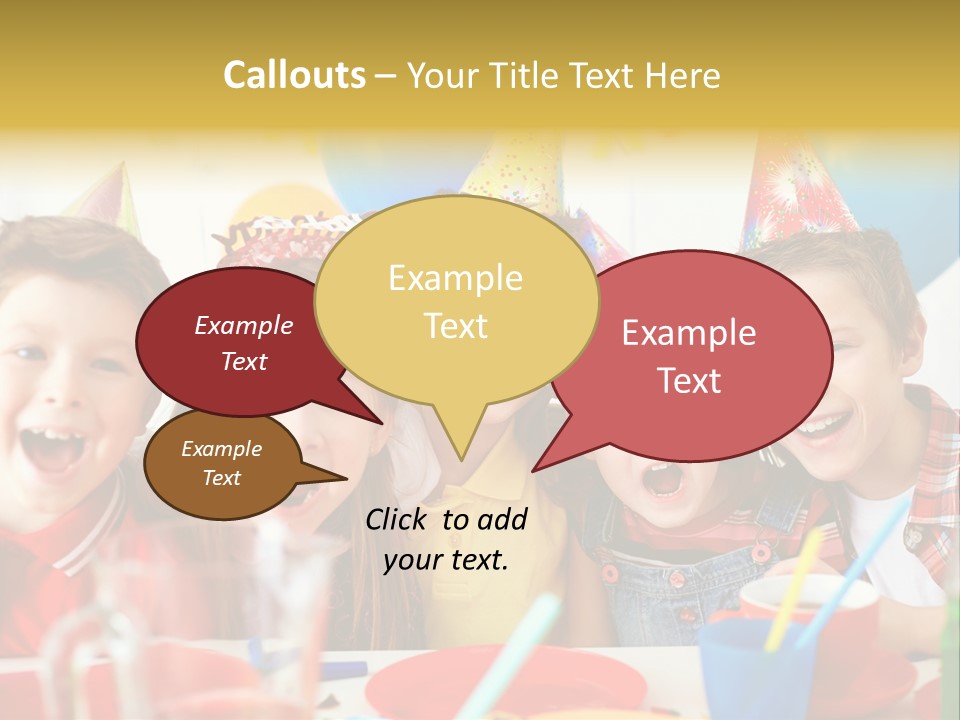 Child People Offspring PowerPoint Template