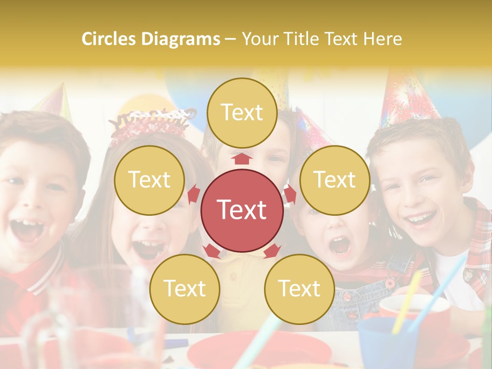 Child People Offspring PowerPoint Template