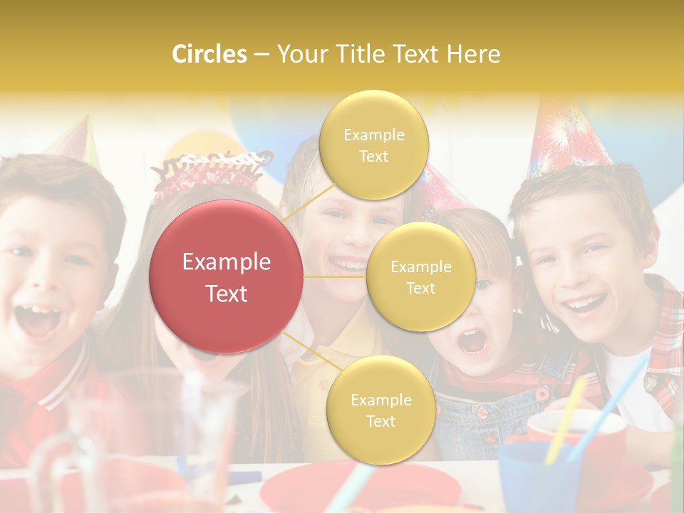 Child People Offspring PowerPoint Template