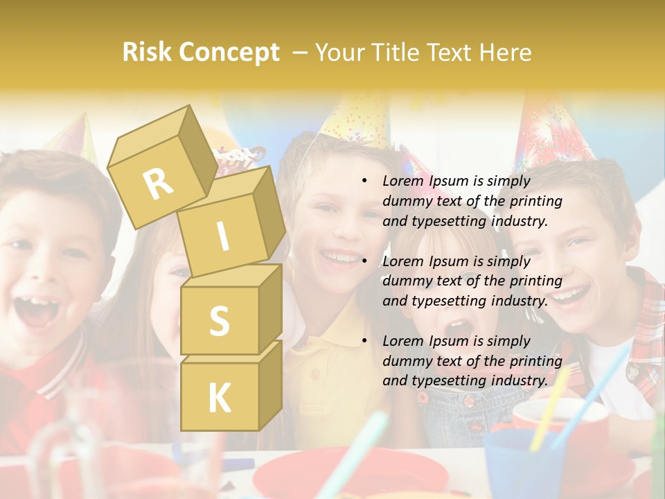 Child People Offspring PowerPoint Template