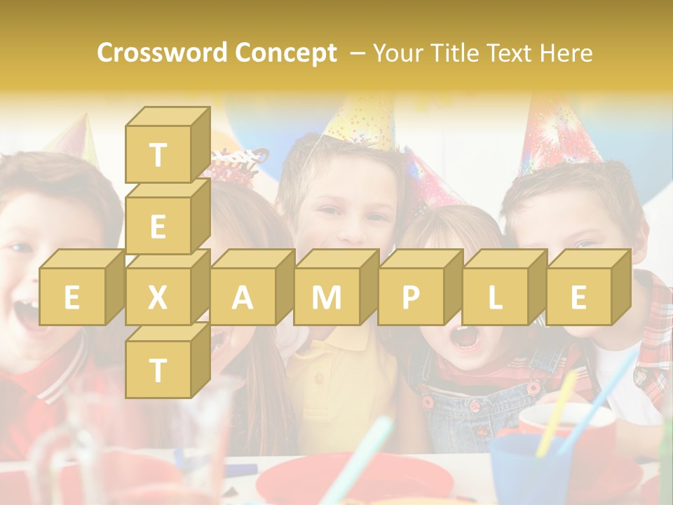 Child People Offspring PowerPoint Template