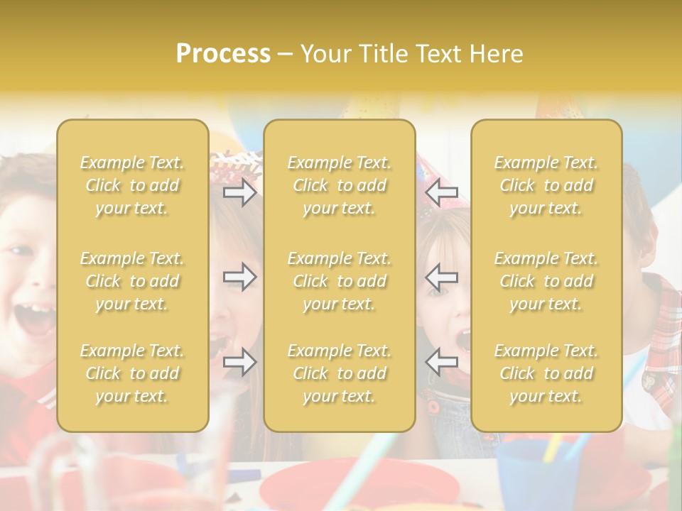 Child People Offspring PowerPoint Template