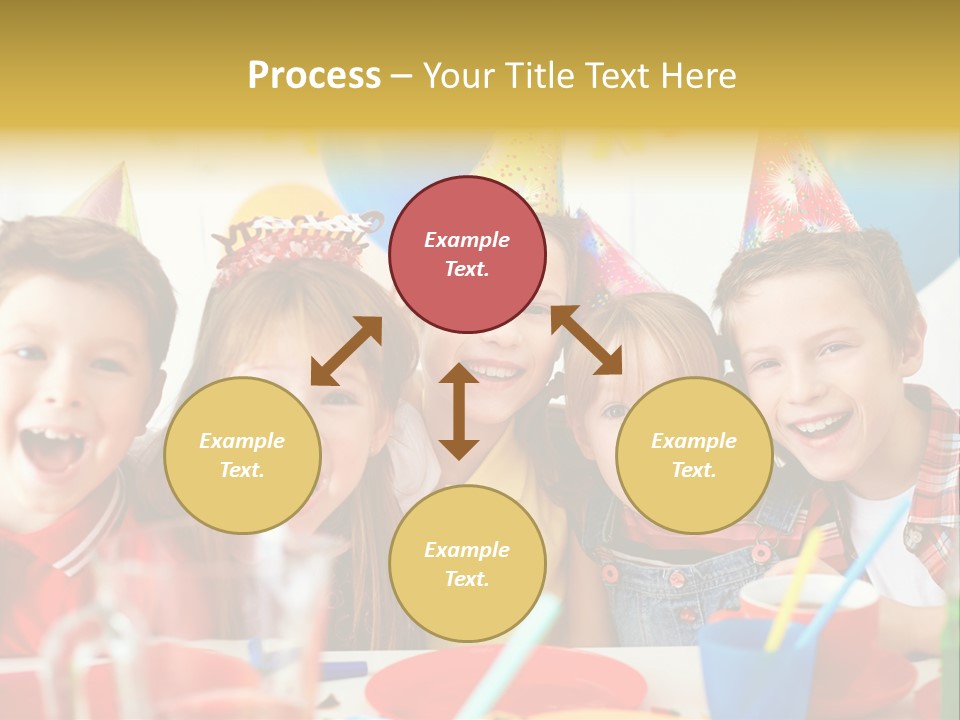Child People Offspring PowerPoint Template