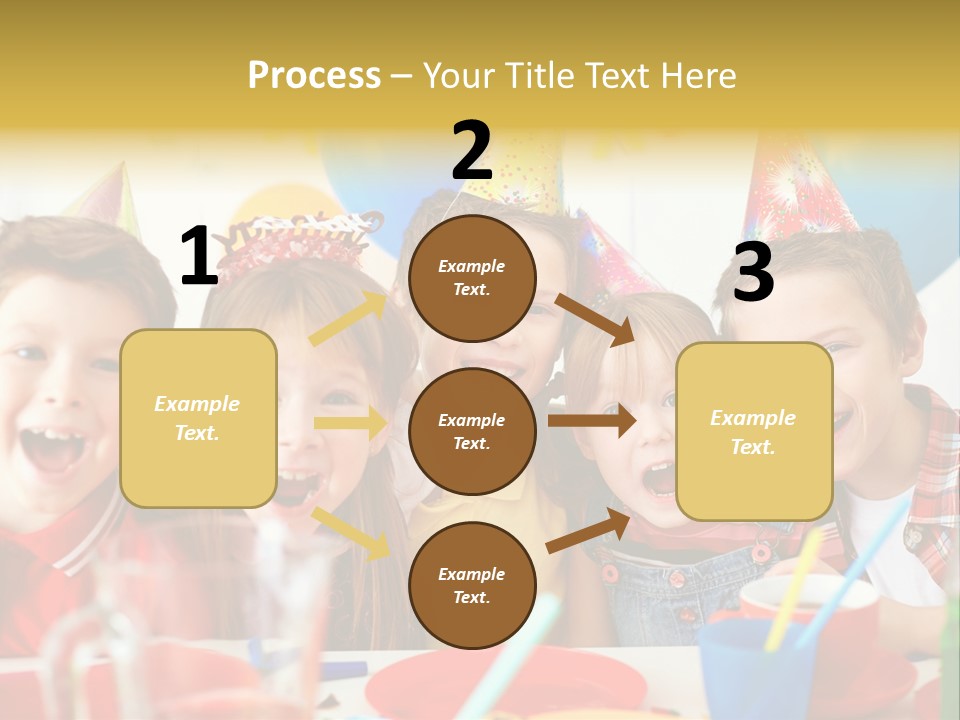 Child People Offspring PowerPoint Template