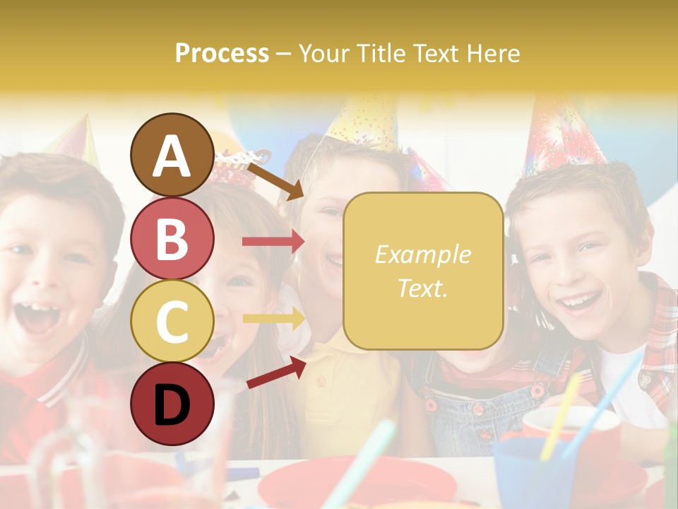 Child People Offspring PowerPoint Template