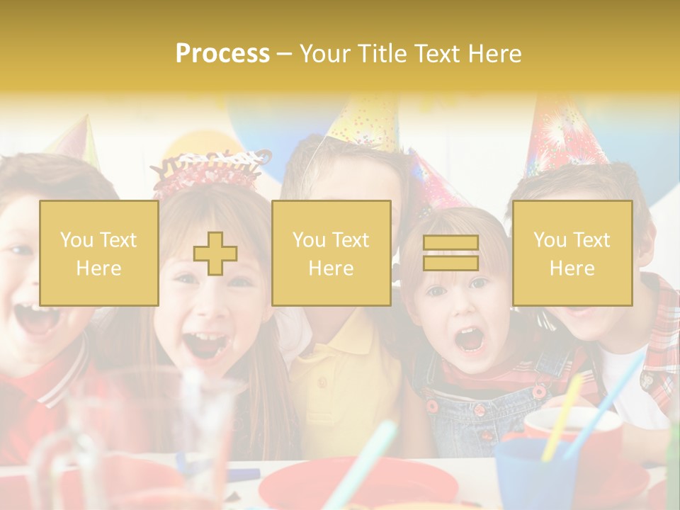 Child People Offspring PowerPoint Template