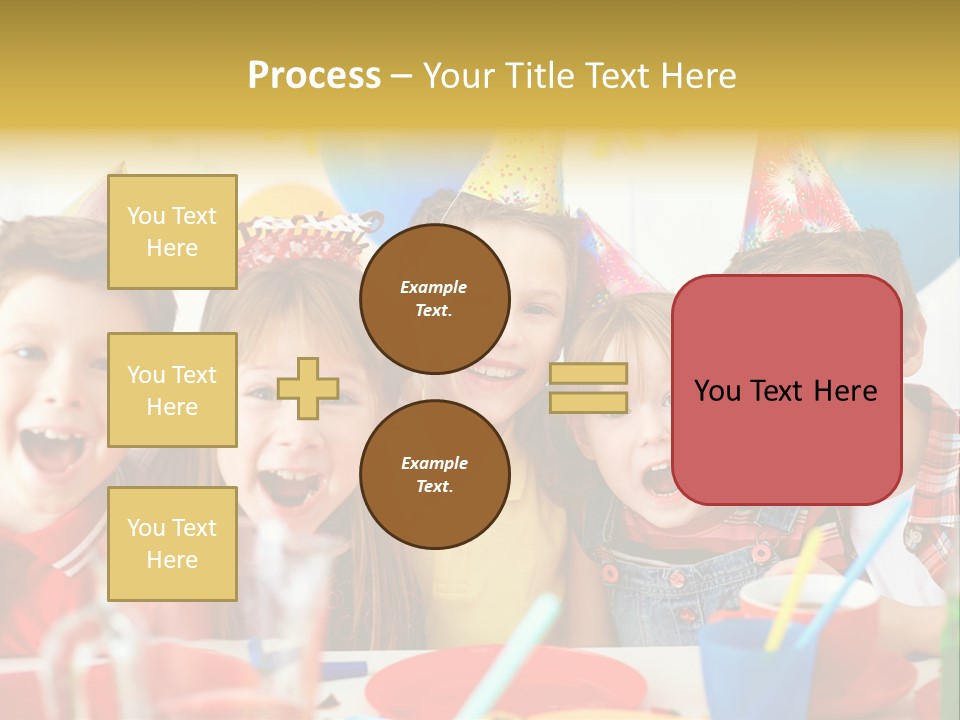 Child People Offspring PowerPoint Template