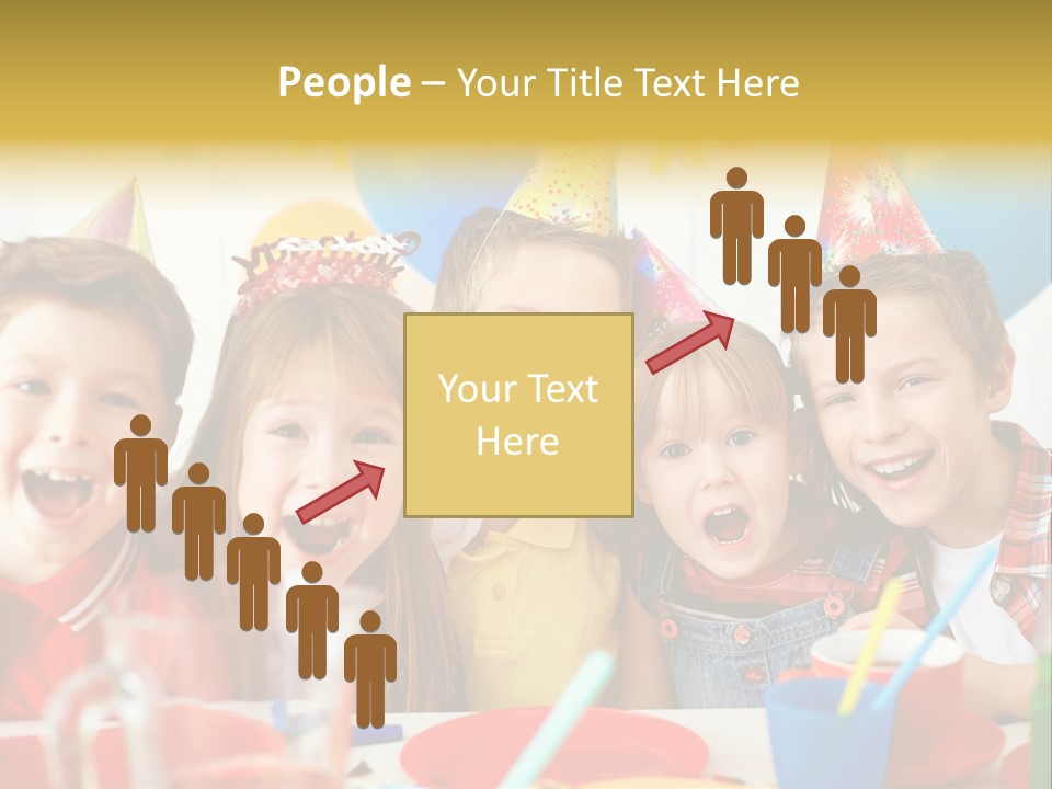 Child People Offspring PowerPoint Template
