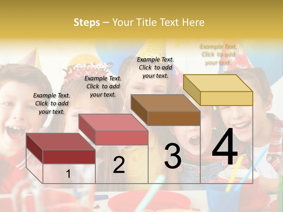 Child People Offspring PowerPoint Template