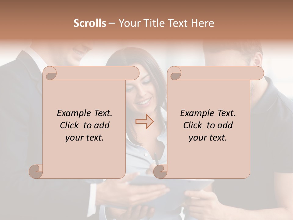 Happiness Selling Car PowerPoint Template