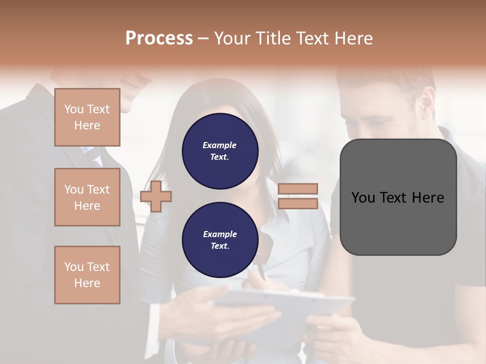 Happiness Selling Car PowerPoint Template