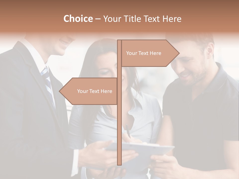 Happiness Selling Car PowerPoint Template