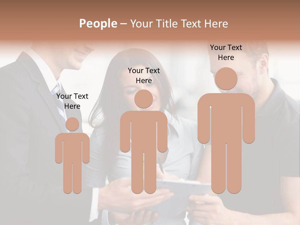 Happiness Selling Car PowerPoint Template