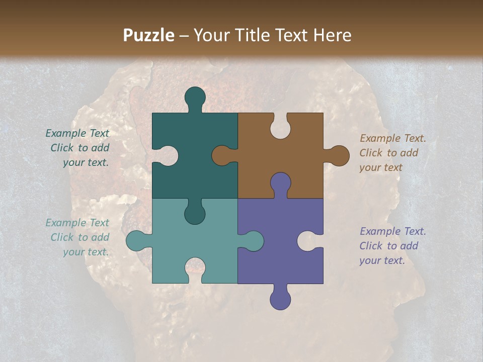 Dealing With Dementia Senior Adult Rusting PowerPoint Template