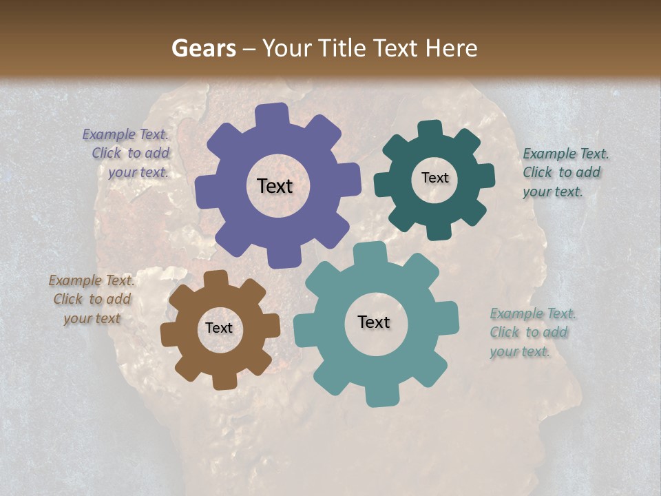 Dealing With Dementia Senior Adult Rusting PowerPoint Template