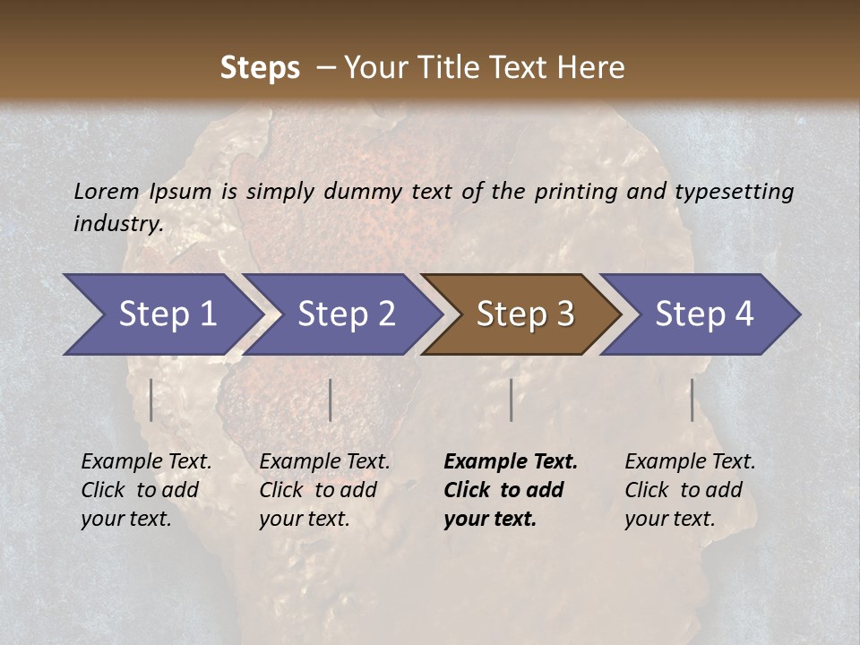 Dealing With Dementia Senior Adult Rusting PowerPoint Template