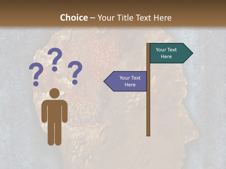 Dealing With Dementia Senior Adult Rusting PowerPoint Template