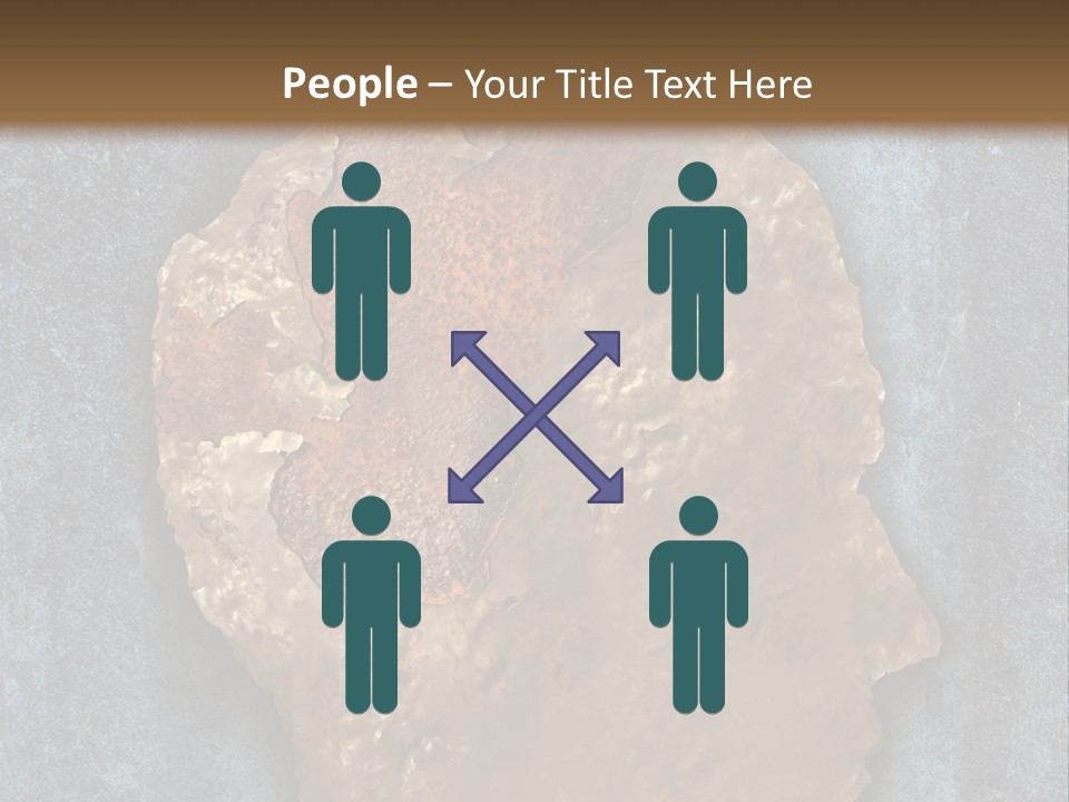 Dealing With Dementia Senior Adult Rusting PowerPoint Template