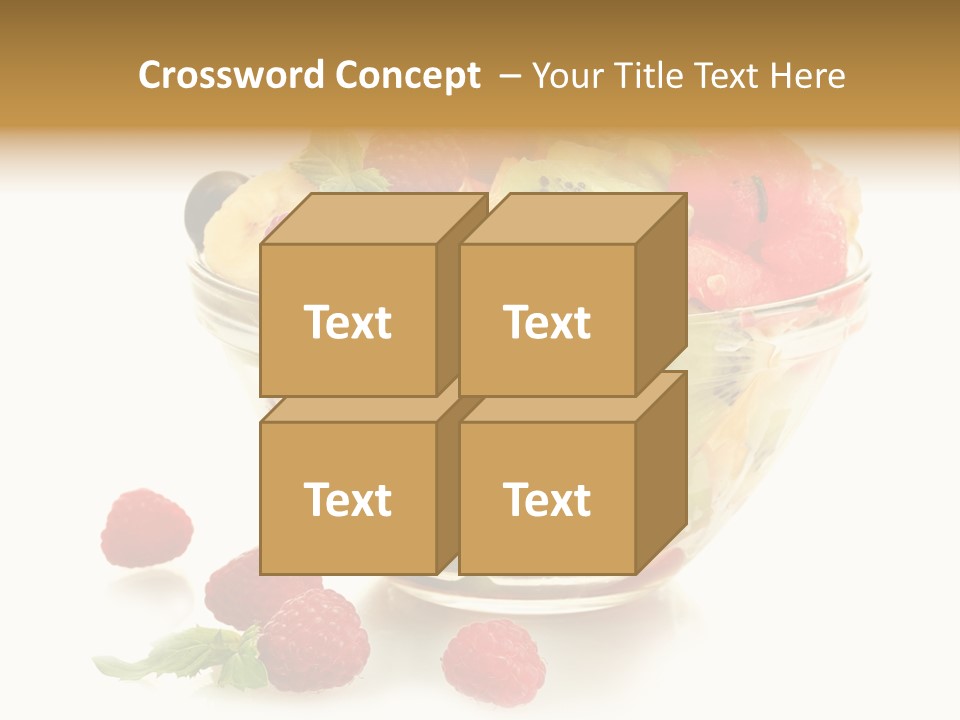 Cocktail Yellow Variety PowerPoint Template