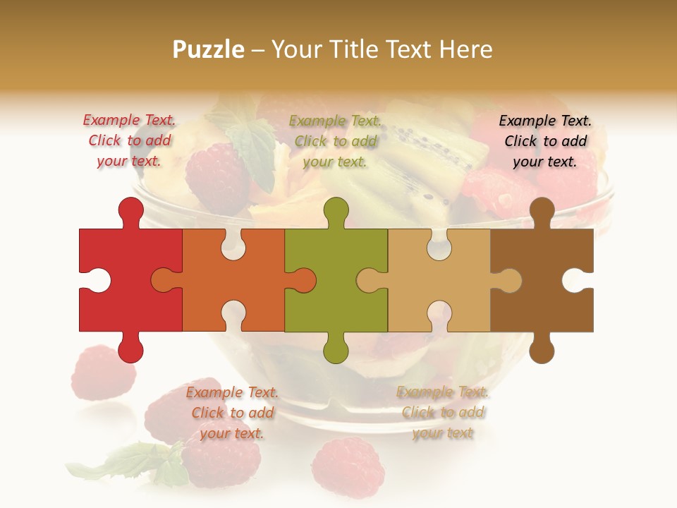 Cocktail Yellow Variety PowerPoint Template