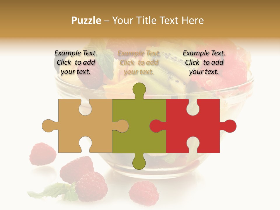 Cocktail Yellow Variety PowerPoint Template