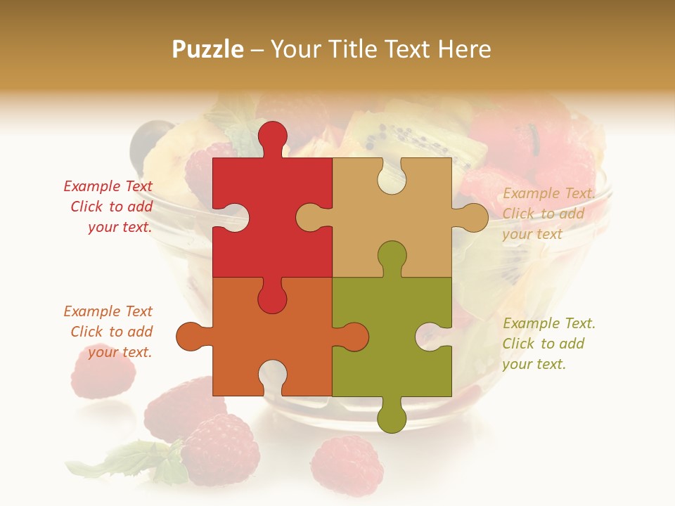 Cocktail Yellow Variety PowerPoint Template