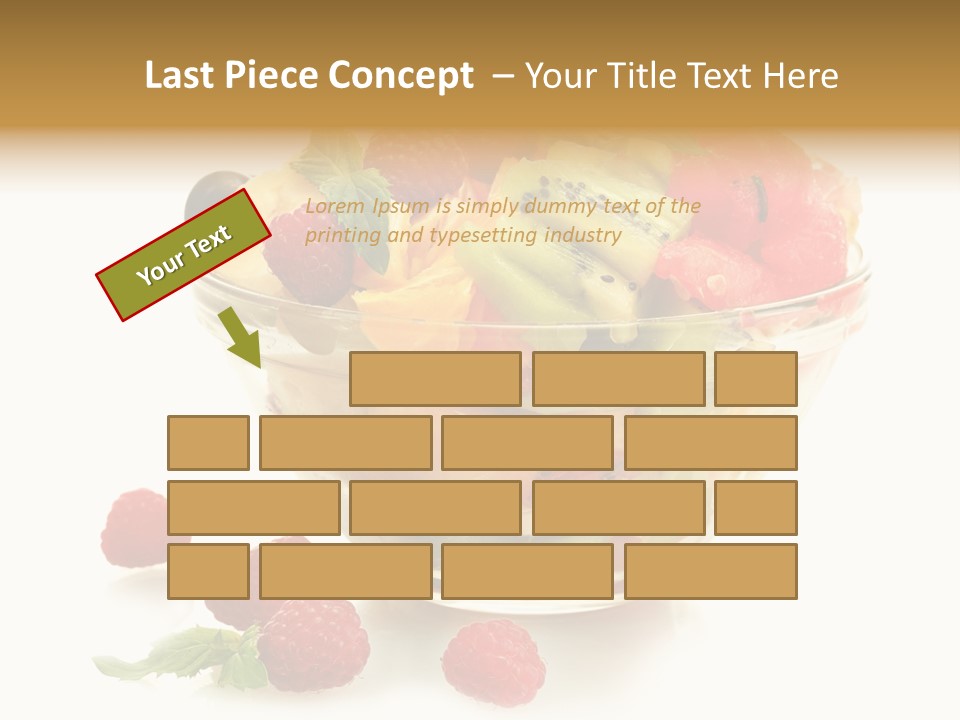 Cocktail Yellow Variety PowerPoint Template